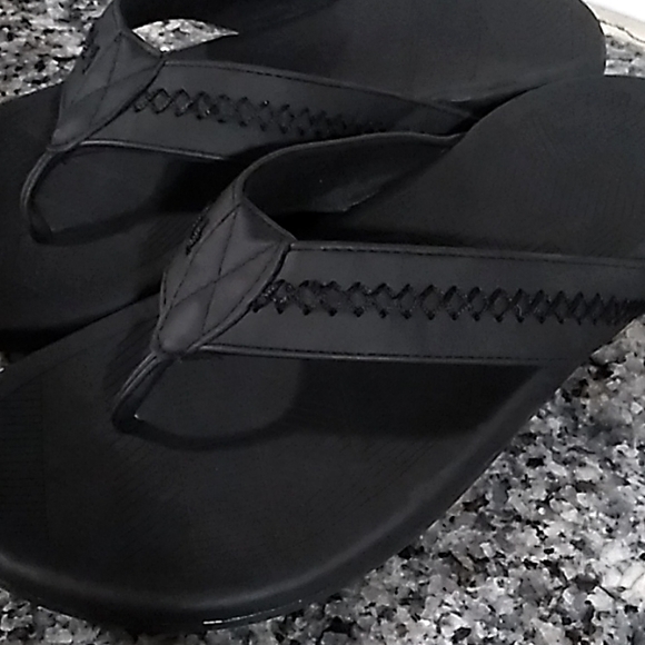 George Men's Black Thong Sandals. Size 9 NWOT - Picture 5 of 7
